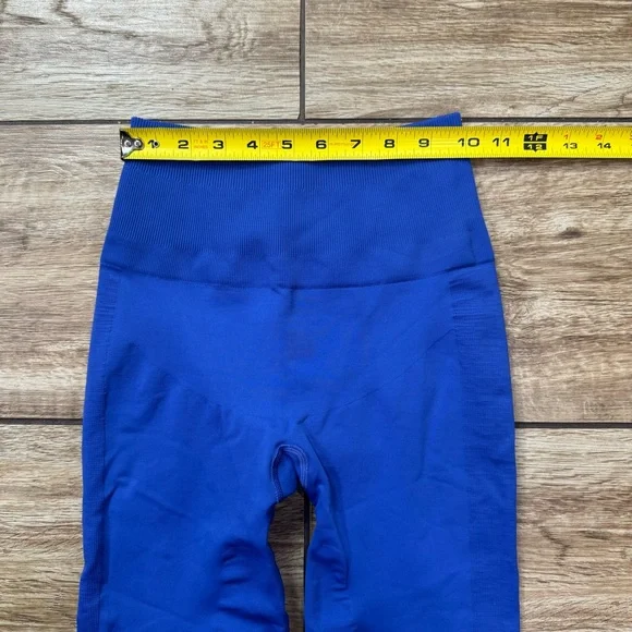 Lululemon Zone In Tight Size 4 Sapphire Blue Full length Leggings - Picture 15 of 16